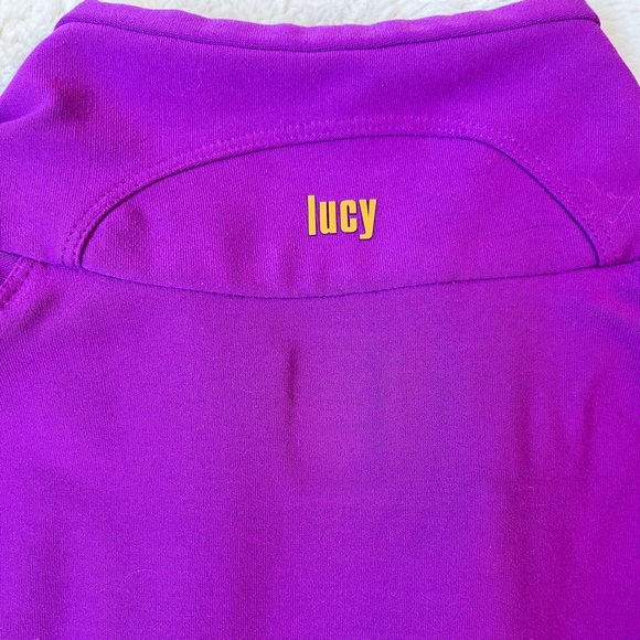 Lucy Athletic Zip-Up Jacket Purple Size Large - Picture 6 of 10